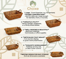 Multi-Functional Willow Baskets Full Collection -5 Pieces Set