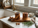 Olive Wood Canister Set by Choixe