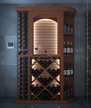4 Foot Wine Cellar Storage System | 148 Bottle Capacity