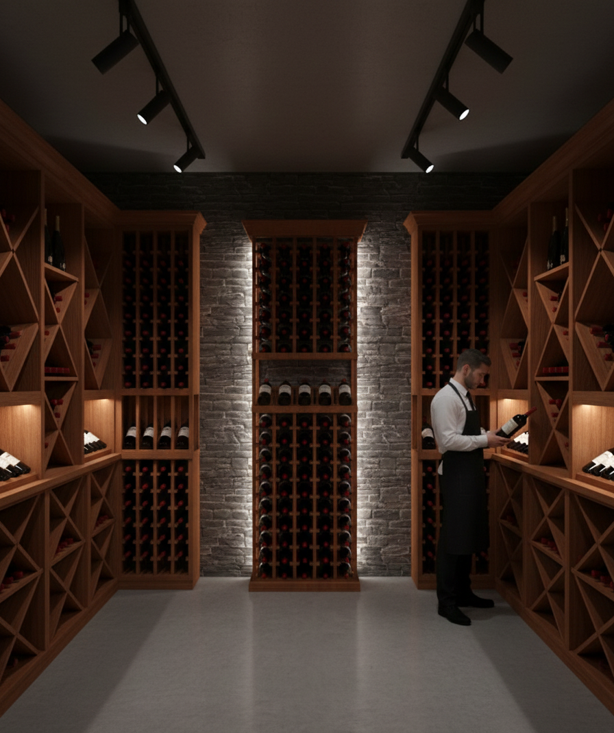 2 Foot Wine Cellar Storage System | 90 Bottle Capacity, photo 2 of 6