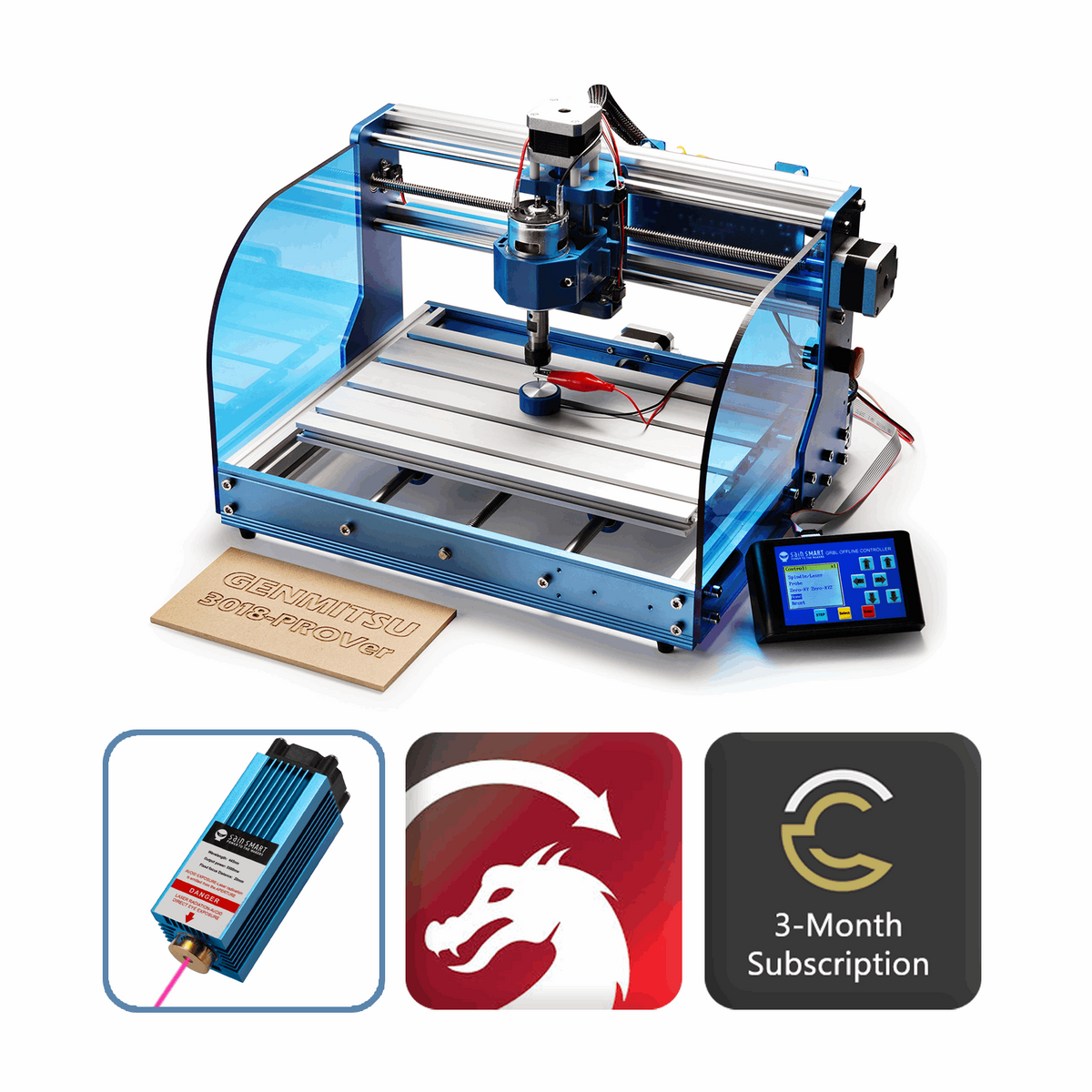 3018-PROVer Semi Assembled CNC Router Kit, photo 9 of 9