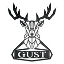 Geometric Deer Monogram