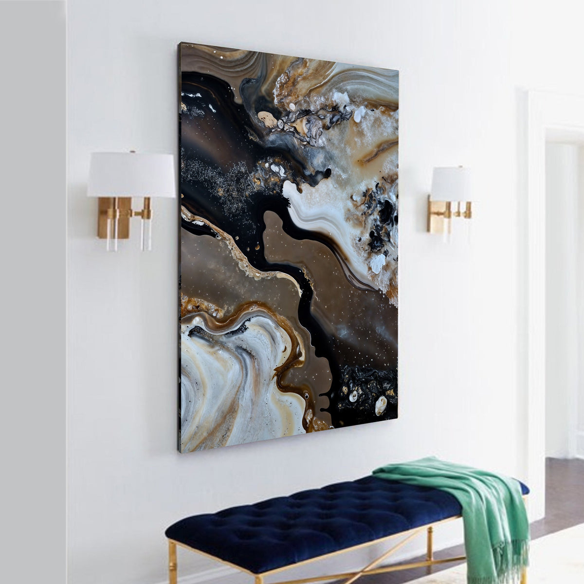 Canvas Print: "Geode Whispers II", photo 3 of 5