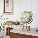 Educational Geographic 5/8/10 Inch World Globe with Triangle Metal Stand by LJGDeals