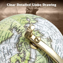Educational Geographic 5/8/10 Inch World Globe with Triangle Metal Stand by LJGDeals