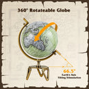 Educational Geographic 5/8/10 Inch World Globe with Triangle Metal Stand by DirectDeals