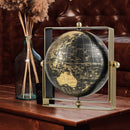 Geographic 6/ 8/ 10 Inch World Globe with Clear Printing and Square Frame by LJGDeals