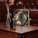 Geographic 6/ 8/ 10 Inch World Globe with Clear Printing and Square Frame by LJGDeals