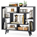 Geometric Bookcase with Anti-Tipping Kit and Storage Shelving Unit by LJGDeals