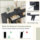 Geometric Bookcase with Anti-Tipping Kit and Storage Shelving Unit by LJGDeals