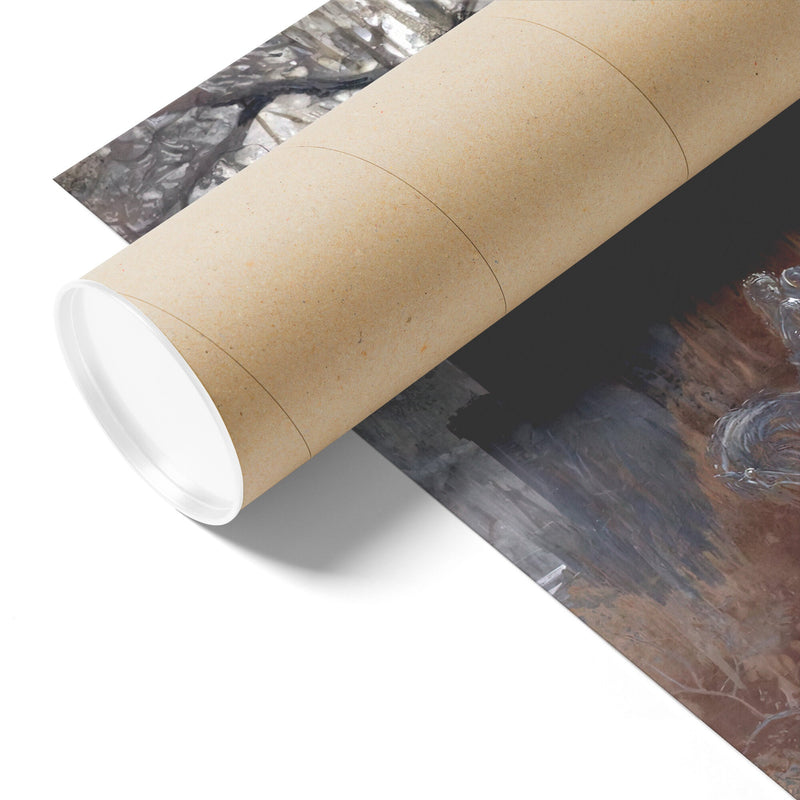 "Geraint and Enid Ride Away" by Gustave Doré Matte Poster