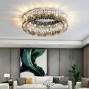 Round Giano Crystal Ceiling Ceiling light
