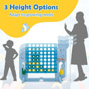 Giant 4-to-Score Game Set Jumbo Connect Four Game with Ring-toss by LJGDeals