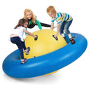 7.5 Foot Giant Inflatable Dome Rocker Bouncer with 6 Built-in Handles for Kids-Green by DirectDeals
