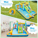 Inflatable Water Slide for Kids Aged 3-10 Years with 735W Blower by LJGDeals