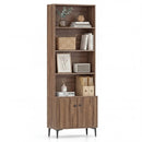 Giantex Bookshelf with Doors and 2 Anti-Tipping Kits for Home Office by DirectDeals