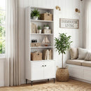 Giantex Bookshelf with Doors and 2 Anti-Tipping Kits for Home Office by DirectDeals