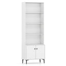 Giantex Bookshelf with Doors and 2 Anti-Tipping Kits for Home Office by DirectDeals
