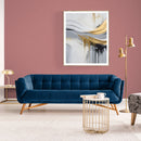 Canvas Print: "Gilded Flow"