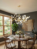Gingko Ceramic Chandelier S