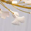 Gingko Ceramic Chandelier U