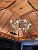 Gingko Ceramic Chandelier U