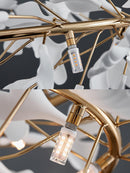 Gingko Ceramic Chandelier U