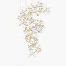 Gingko Ceramic Chandelier Q