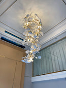 Gingko Ceramic Chandelier Q