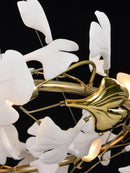 Gingko Ceramic Chandelier Q