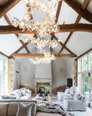Gingko Ceramic Chandelier E