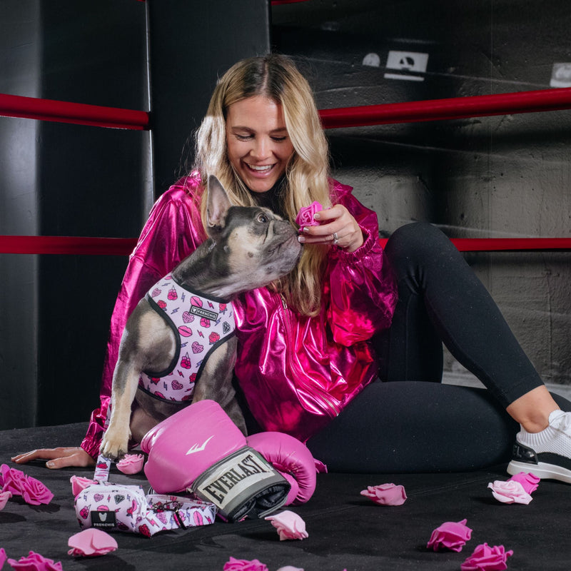 Frenchie Duo Reversible Harness - Girl Power