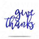 Give Thanks