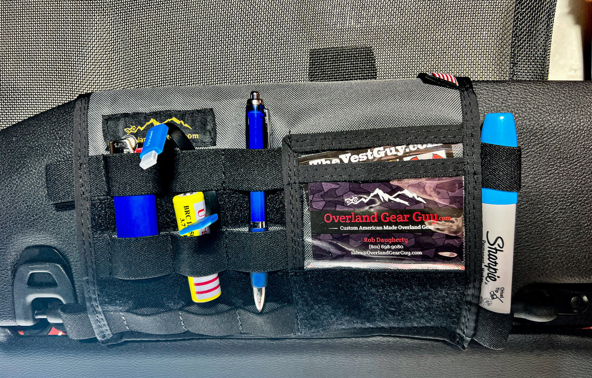 Jeep Gladiator MOLLE Visor Organizer - Tacoma Visor, photo 5 of 17