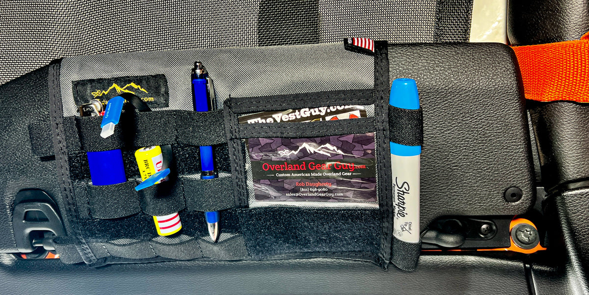 Jeep Gladiator MOLLE Visor Organizer - Tacoma Visor, photo 16 of 17