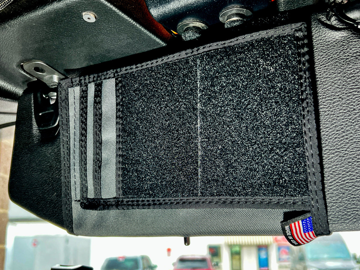 Jeep Gladiator MOLLE Visor Organizer - Tacoma Visor, photo 17 of 17
