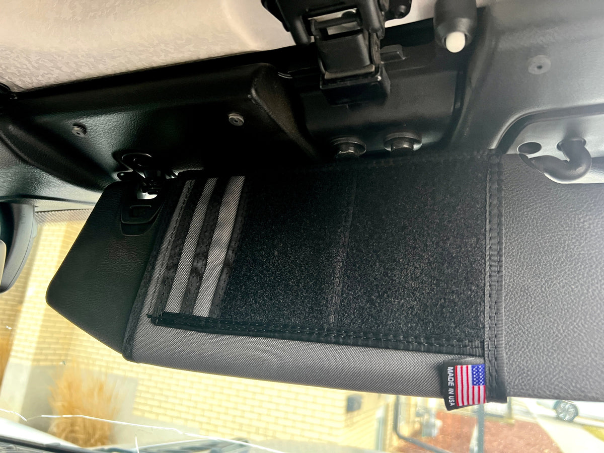 Jeep Gladiator MOLLE Visor Organizer - Tacoma Visor, photo 11 of 17