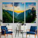 Glamorous Landscape Canvas Wall Art, Forest Canvas Print