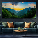 Glamorous Landscape Canvas Wall Art, Forest Canvas Print