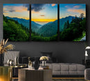 Glamorous Landscape Canvas Wall Art, Forest Canvas Print