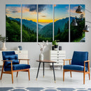 Glamorous Landscape Canvas Wall Art, Forest Canvas Print