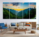 Glamorous Landscape Canvas Wall Art, Forest Canvas Print