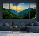Glamorous Landscape Canvas Wall Art, Forest Canvas Print