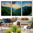 Glamorous Landscape Canvas Wall Art, Forest Canvas Print