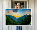 Glamorous Landscape Canvas Wall Art, Forest Canvas Print