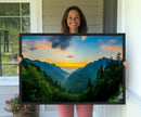 Glamorous Landscape Canvas Wall Art, Forest Canvas Print