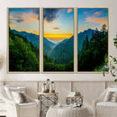 Glamorous Landscape Canvas Wall Art, Forest Canvas Print