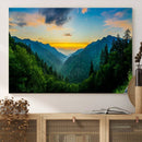 Glamorous Landscape Canvas Wall Art, Forest Canvas Print