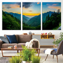 Glamorous Landscape Canvas Wall Art, Forest Canvas Print