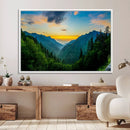 Glamorous Landscape Canvas Wall Art, Forest Canvas Print